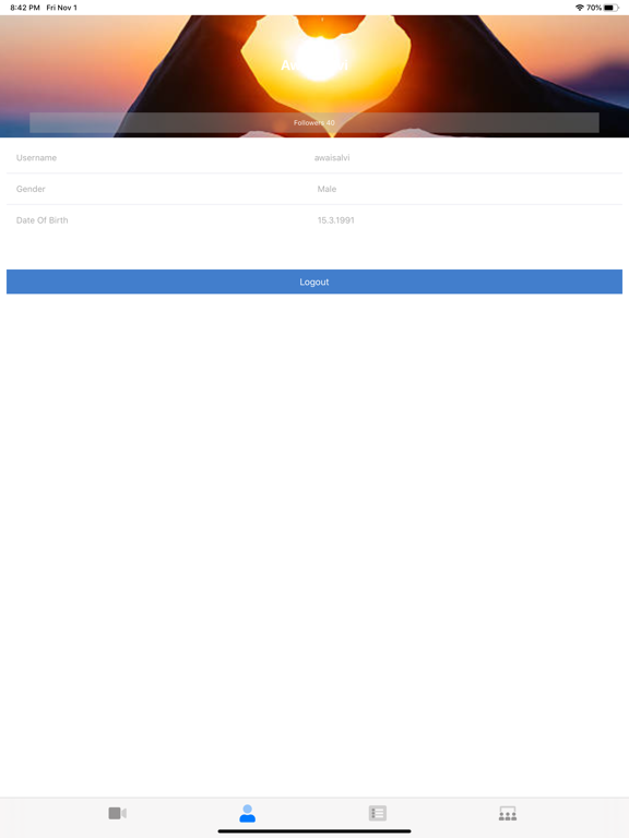 socioOn iPad screenshot 6 - Social Networking app