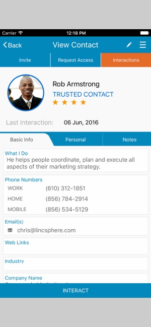 LincSphere - Contact Manager(圖2)-速報App