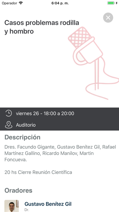 Artroscopía screenshot 3