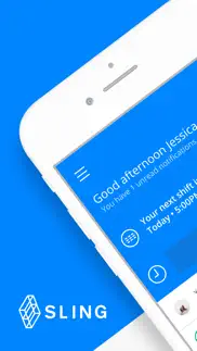 sling: employee scheduling app iphone screenshot 1