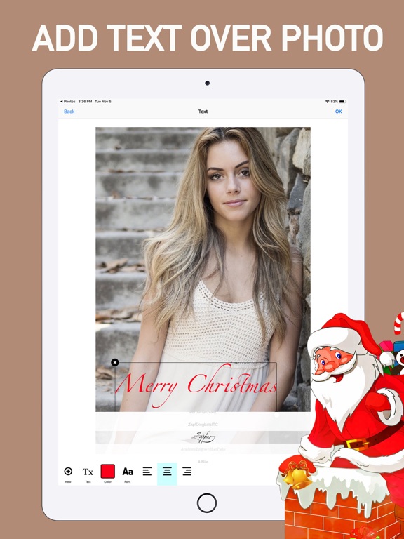 Best Christmas Photo Editor iPad screenshot 6 - Photo & Video app