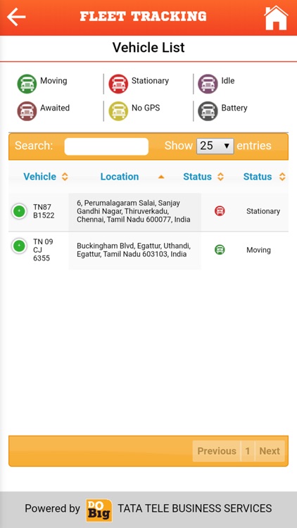 Tata Tele Fleet Tracking screenshot-3