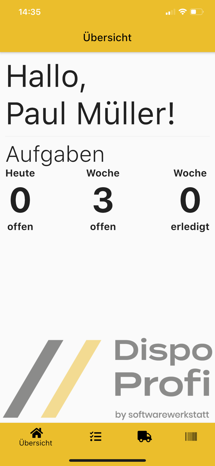 dispoprofi screenshot 1