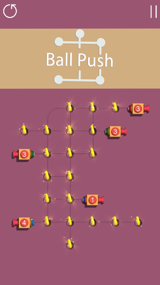 #2. Ball Push! (iOS) By: Xiamen Sixcube Information Technology Co., Ltd.