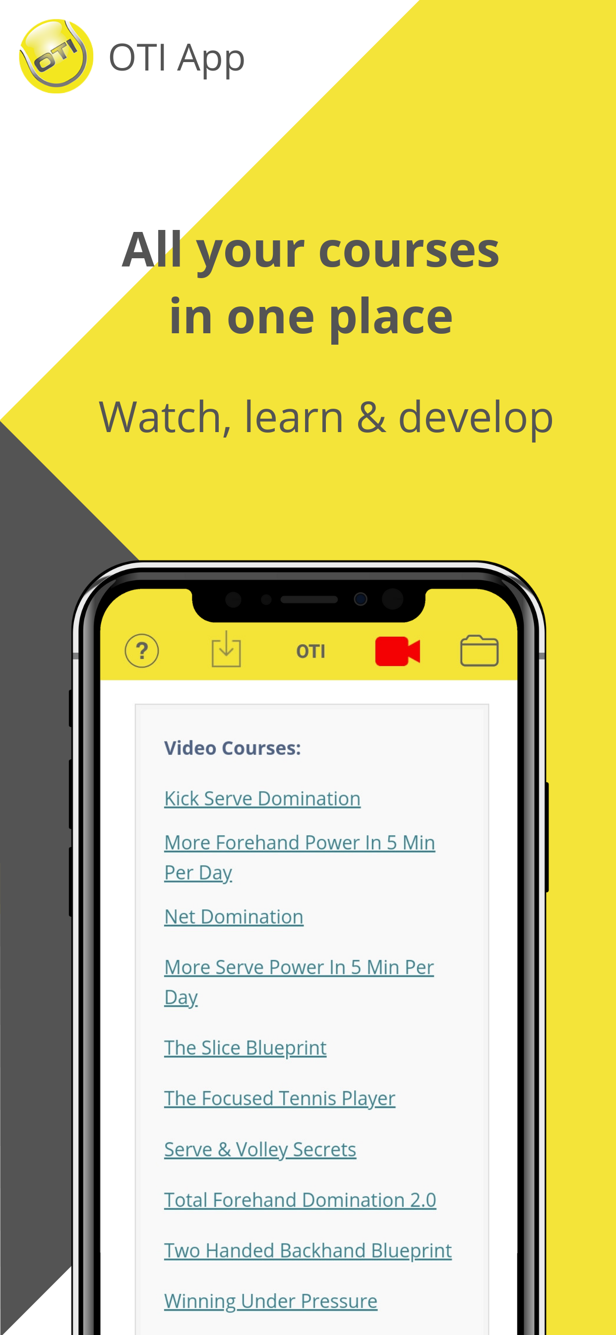 Online Tennis Instruction