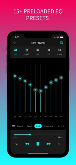Game screenshot Bass Booster & EQ Amplifier apk