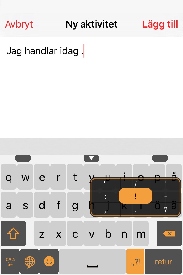 Zimpl Keyboard screenshot 3