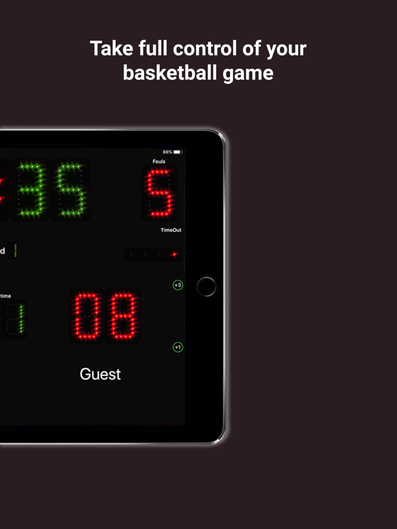 Screenshot #5 pour Scoreboard Basket