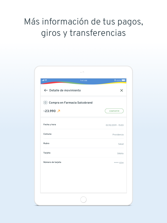 Bci iPad screenshot 4 - Finance app
