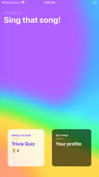 Screenshot #1 pour Sing That Song