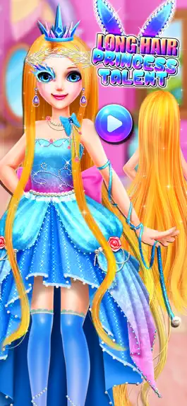 Game screenshot Long Hair Princess Makeup mod apk