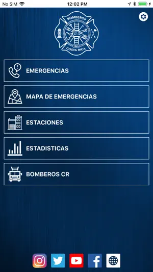 Bomberos CR screenshot 1