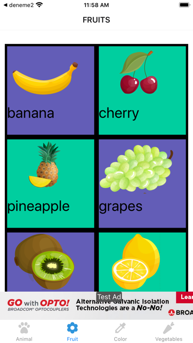 Screenshot #2 pour Learn English with Cards