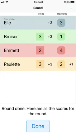 Dixit Score iPhone image 2