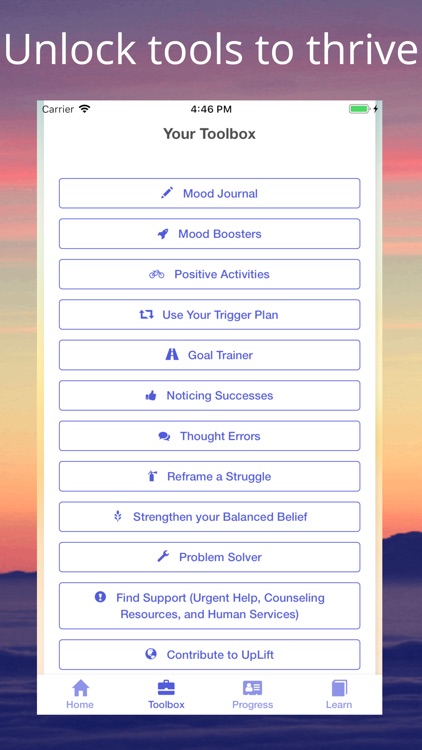 UpLift for Depression screenshot-3