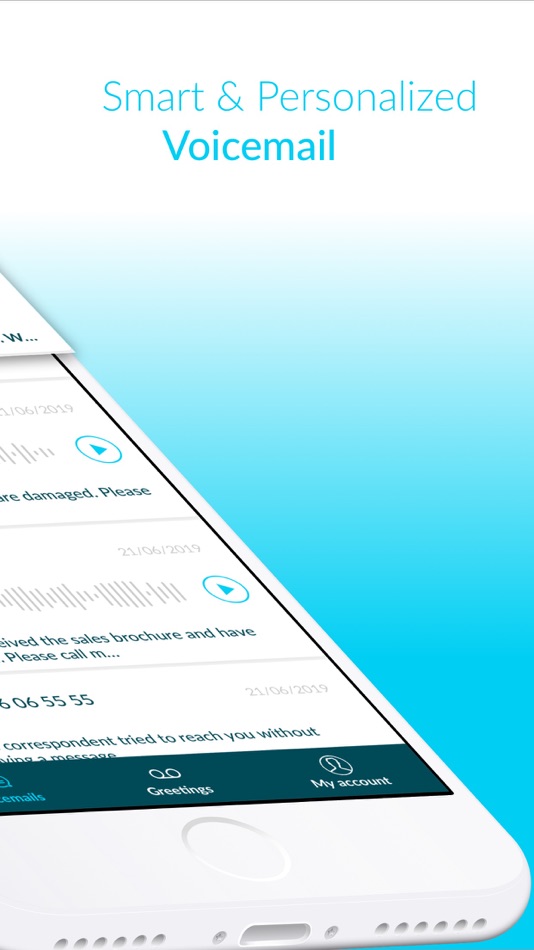 #2. Voxist: Visual Voicemail (iOS) 由: VOXIST