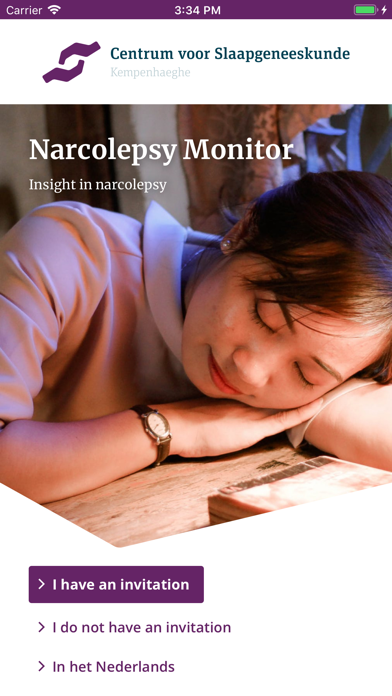 Narcolepsy Monitor iPhone screenshot 1 - Health & Fitness app