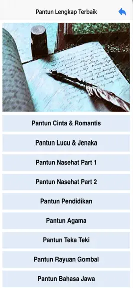 Game screenshot Pantun Lengkap Terbaik mod apk