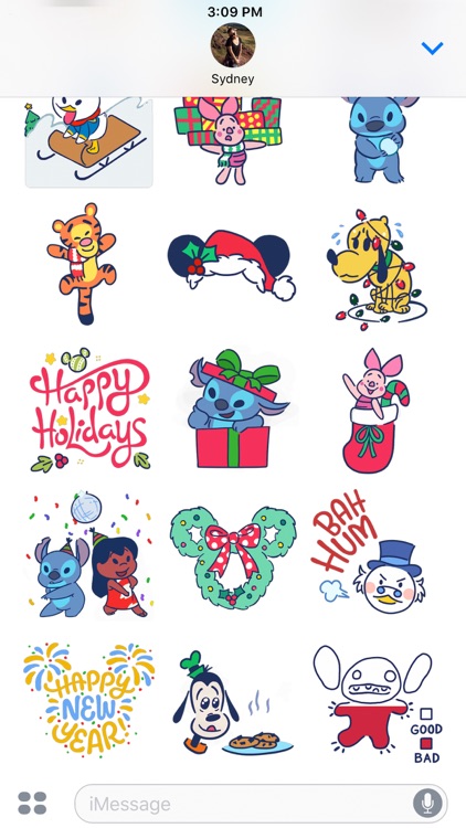 Disney Stickers: Holiday Cheer screenshot-4