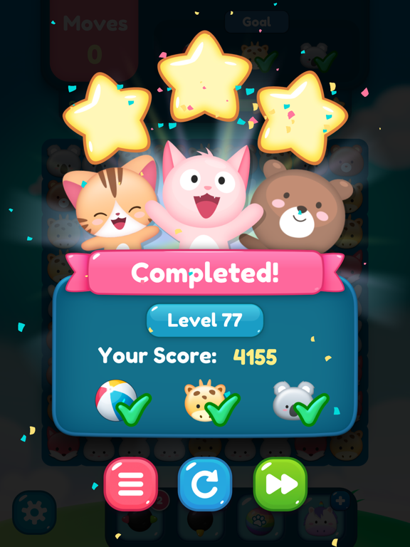 Screenshot #6 pour Zoo Friends Puzzle Blast