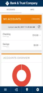Bank & Trust Company Mobile screenshot #2 for iPhone