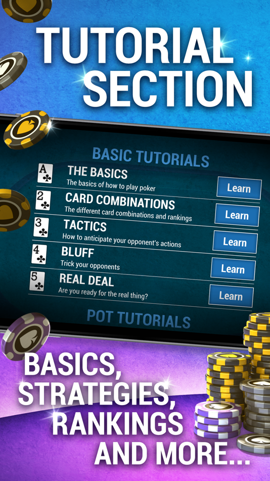 #2. How to Poker - Learn Holdem (iOS) Podle: Playtika LTD