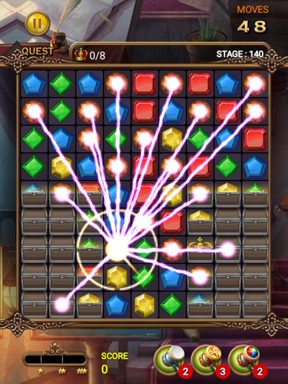 Screenshot #5 pour Jewels Magic Quest