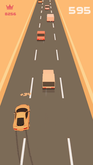 Race Car Racer - Pixel Traffic screenshot 3