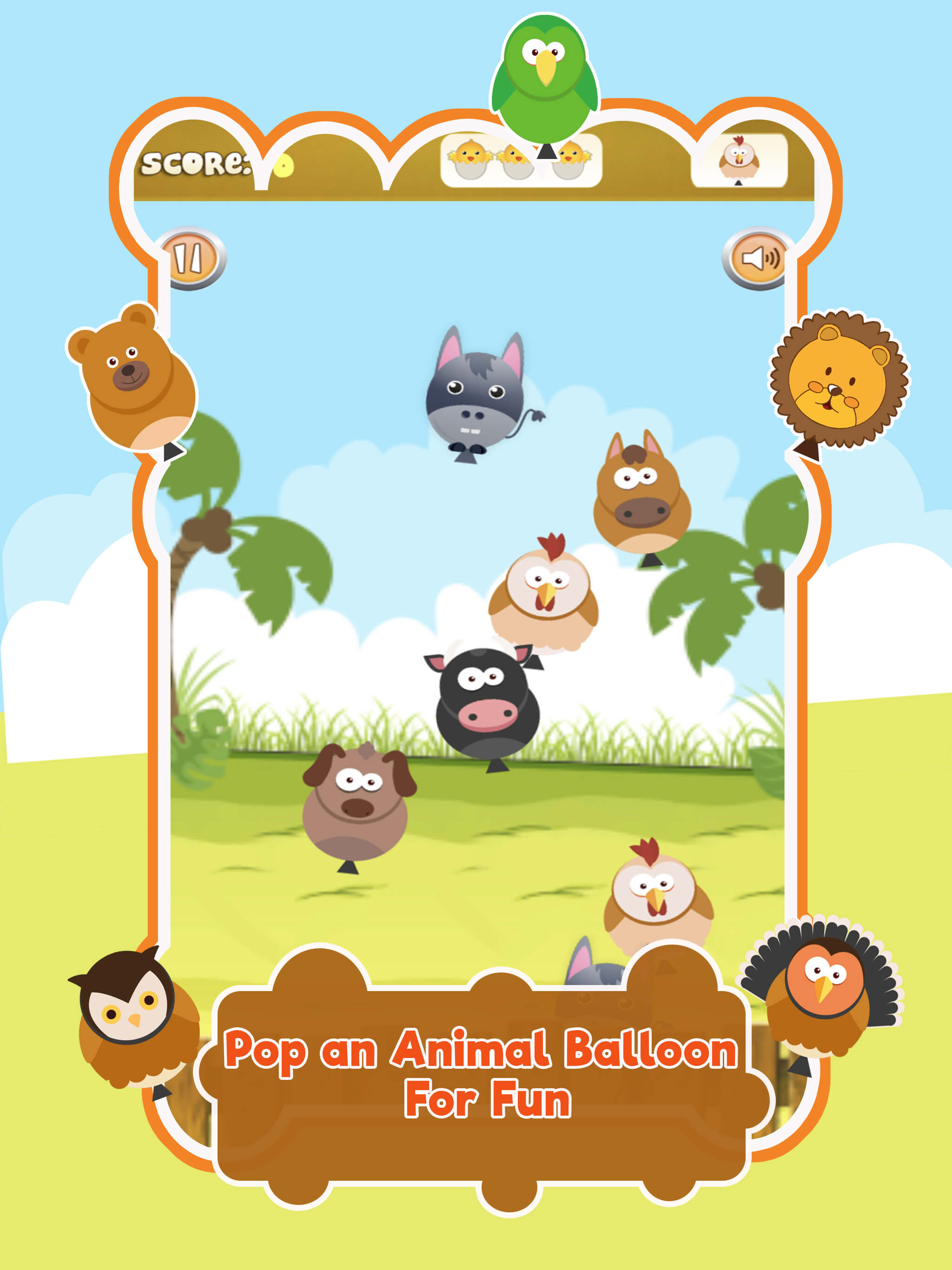 Balloons Animal Sounds Popping screenshot 6