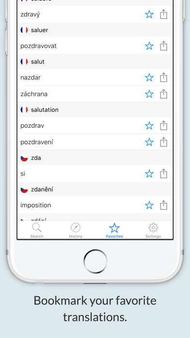 French Czech Dictionary + screenshot 2