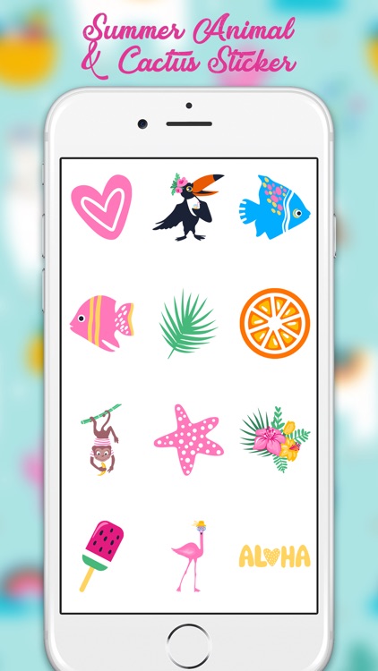 Birds & Cactus Stickers