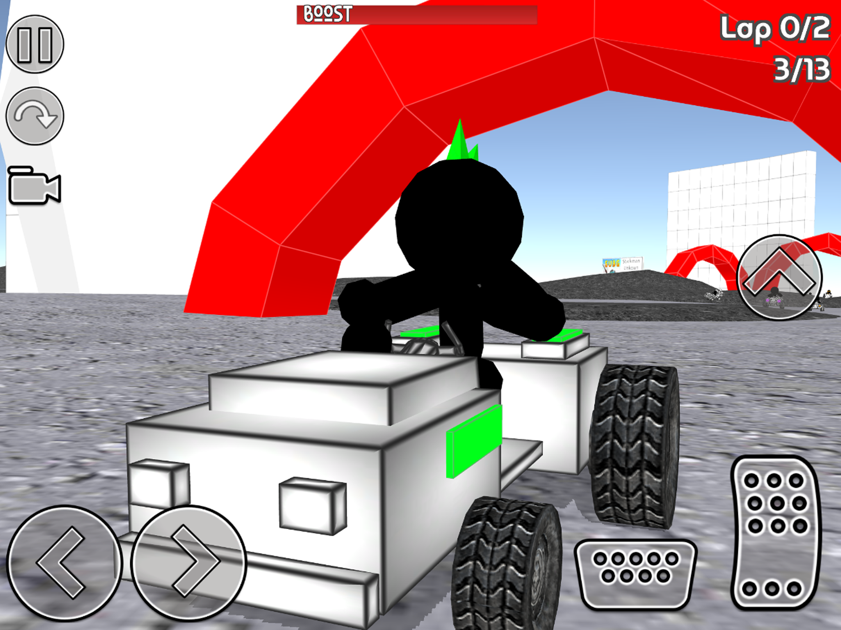 Stickman Car Racing screenshot 7