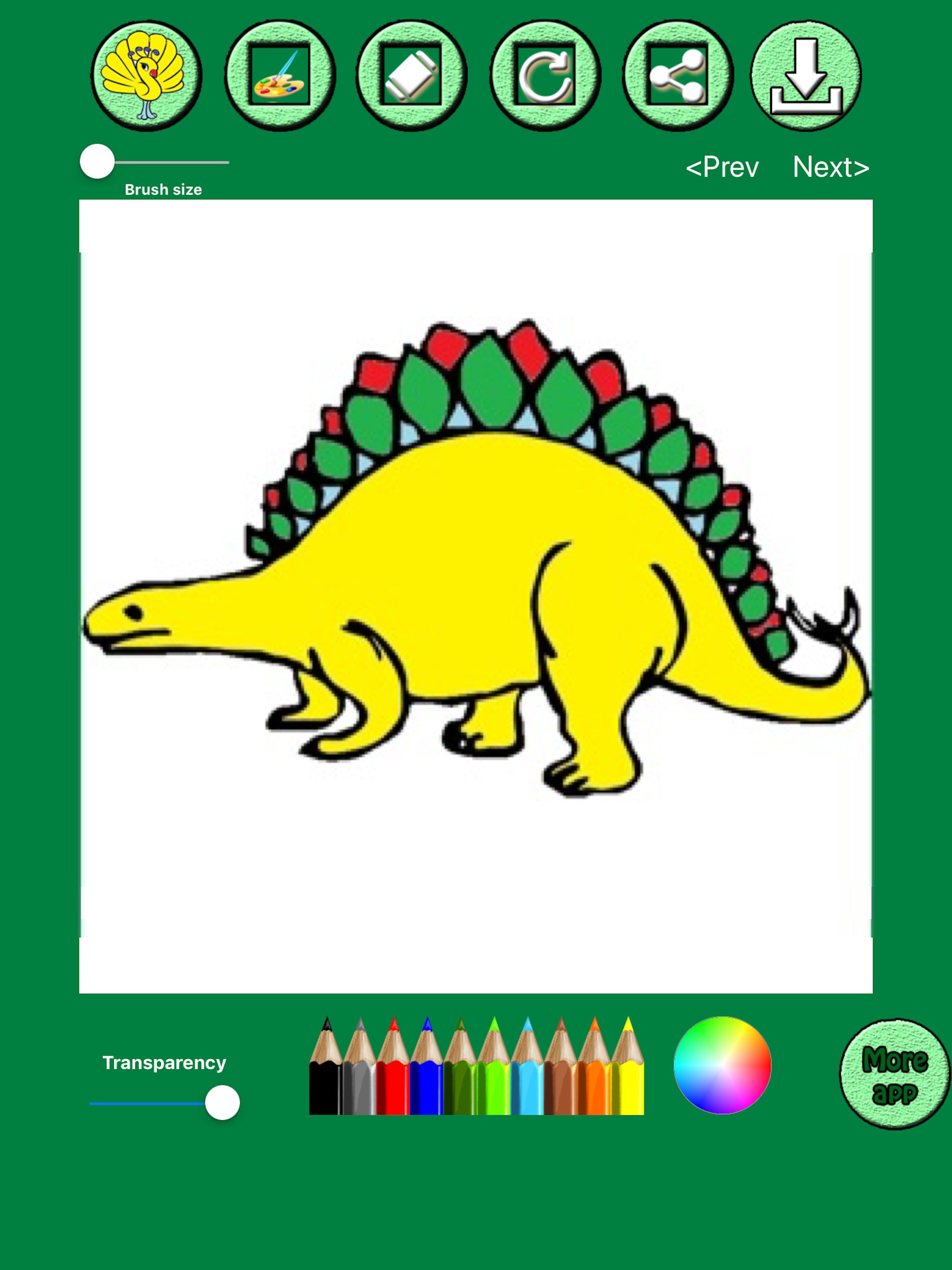 Animals & Birds Coloring book screenshot 8