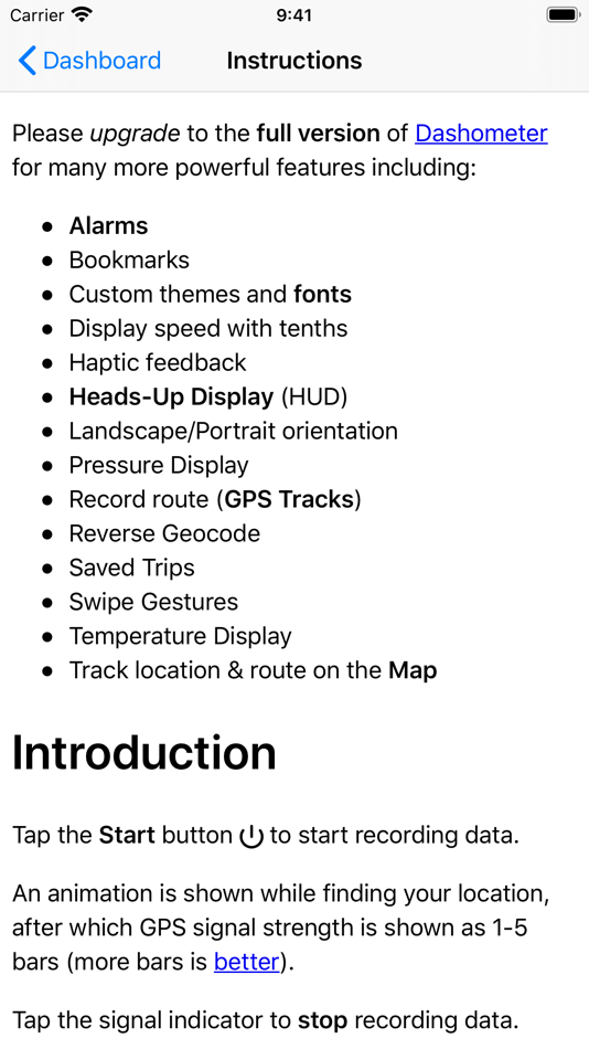 #3. Dashometer-Lite GPS Dashboard (iOS) 由: Ian Ray