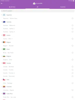 Captura 2 PrivateVPN iphone