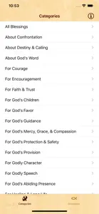 The App of Blessings screenshot #2 for iPhone