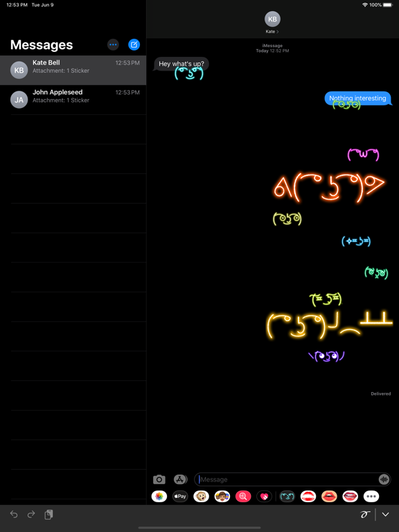 Screenshot #4 pour Lenny Face with Neon Light