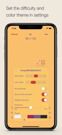 Game screenshot Long Multiplication apk