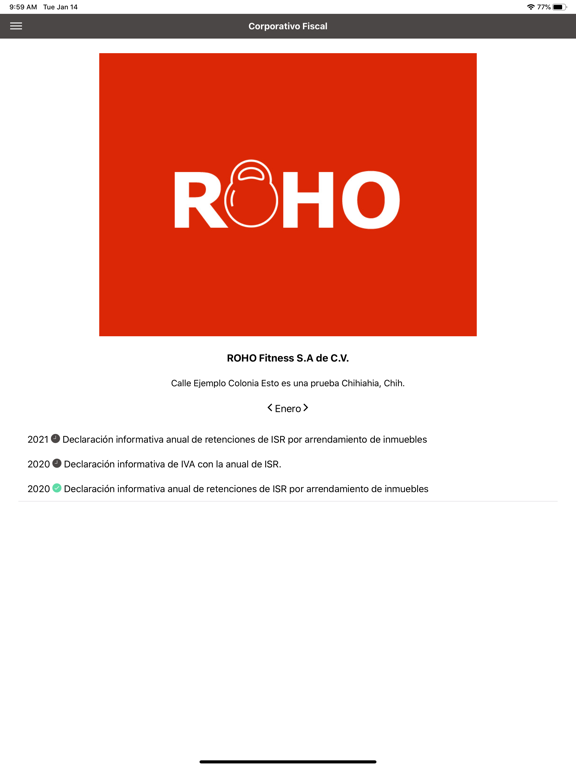 Screenshot #6 pour Corporativo Fiscal