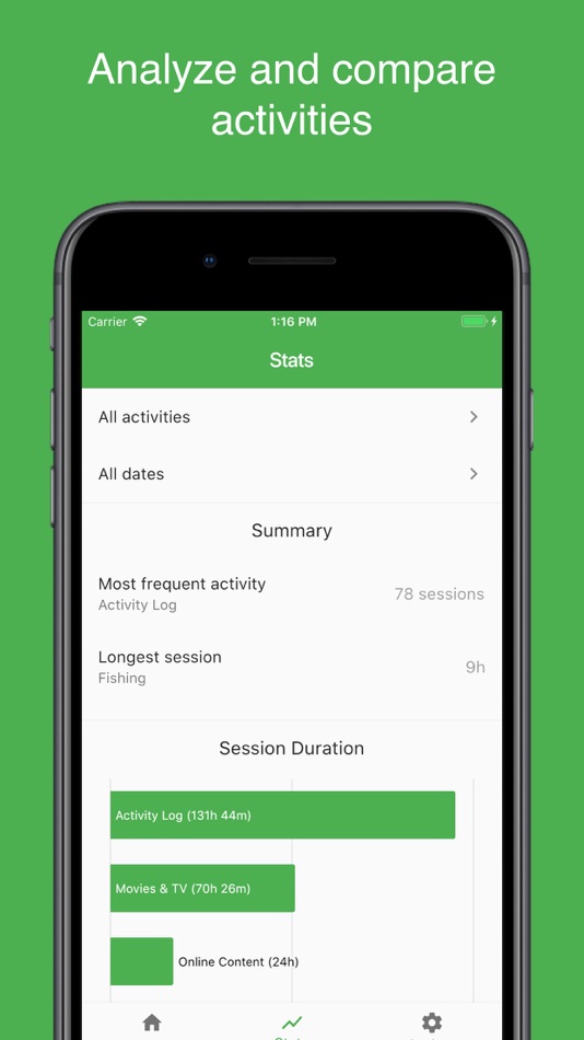 #2. Activity Log - Time Tracker (iOS) 由: Cohen Adair