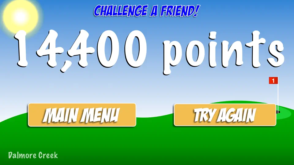 Скриншот Golf Solitaire 2 на iPhone 6