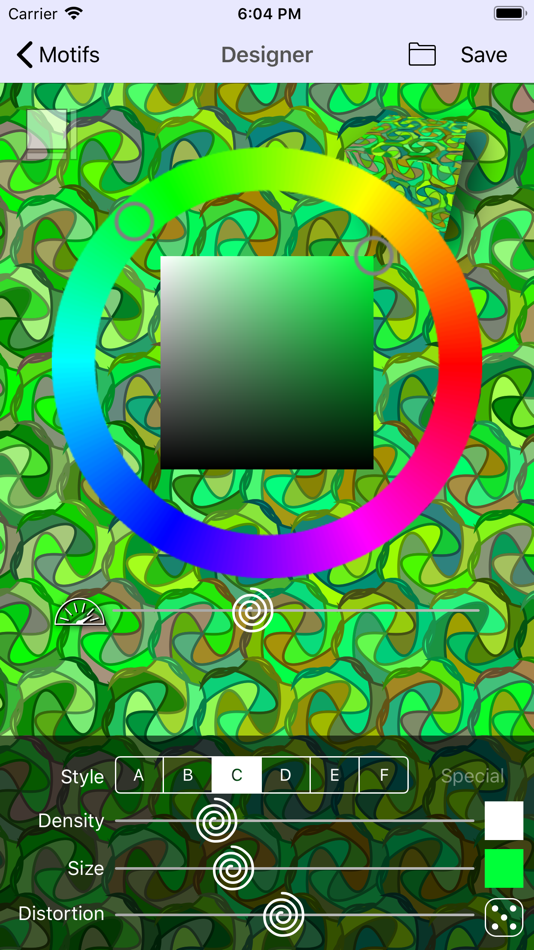 #3. EasyPattern (iOS) Podle: Techné Media