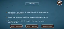 Game screenshot Electrolysis - Chemistry apk