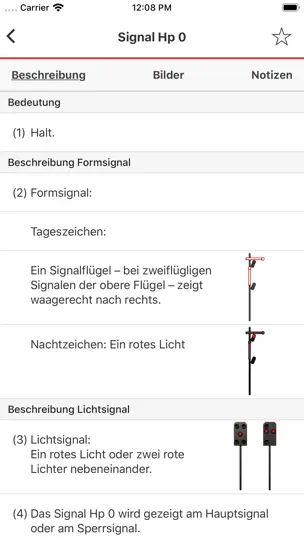 Screenshot von DB Signale auf dem iPhone 3