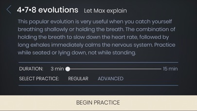 Strategic Breathing iPhone screenshot 8 - Health & Fitness app