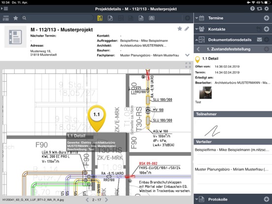 Screenshot #6 pour BAPP - Bauprojektplanung