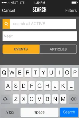 Game screenshot ACTIVE - Fitness Events apk