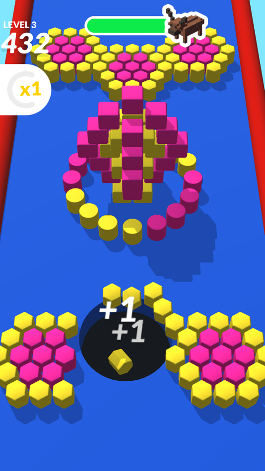 #5. Holoo - Swallow every cube ! (iOS) By: ELIA GAMES