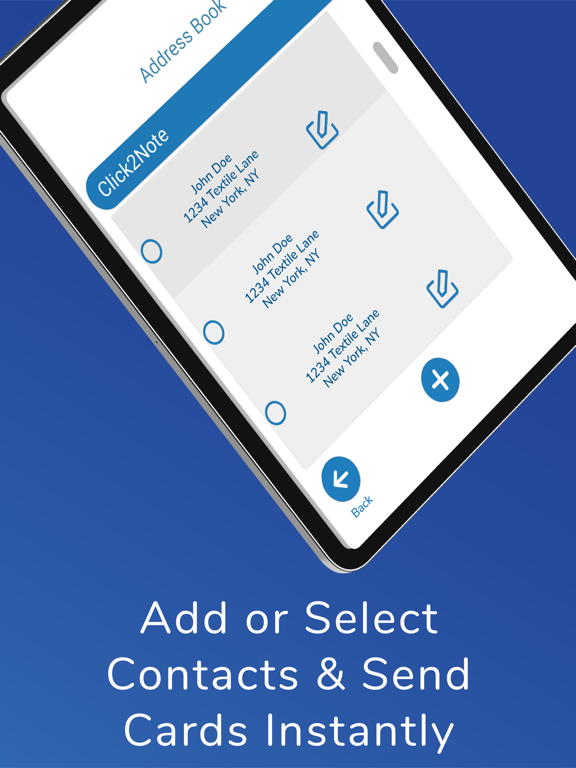 ZendaNote from Click2Mail iPad screenshot 5 - Photo & Video app