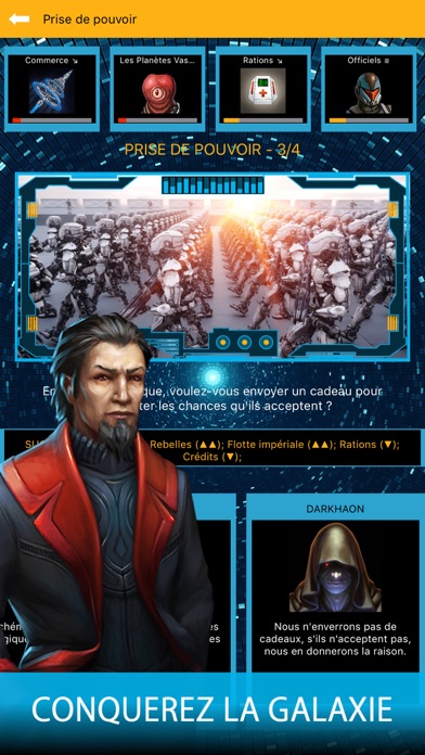 Screenshot #1 pour Galactic Emperor: Jeu RPG